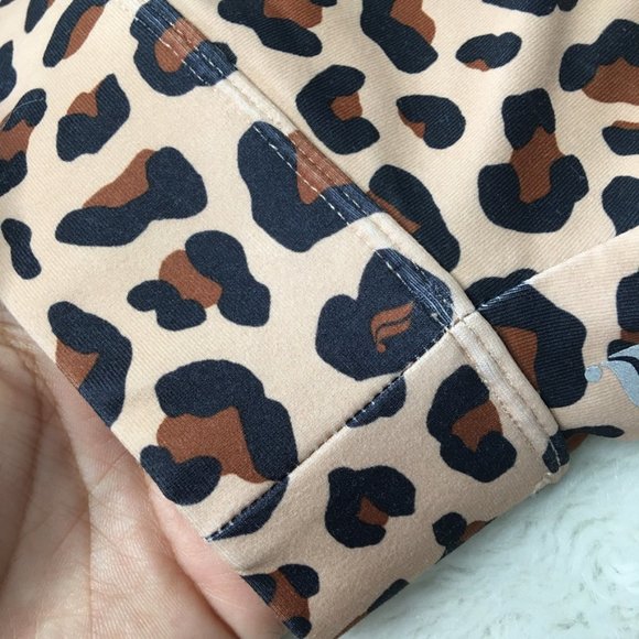 Fabletics Women's Leopard Print Sports Bra + Power Hold Pants, Medium - Picture 12 of 12